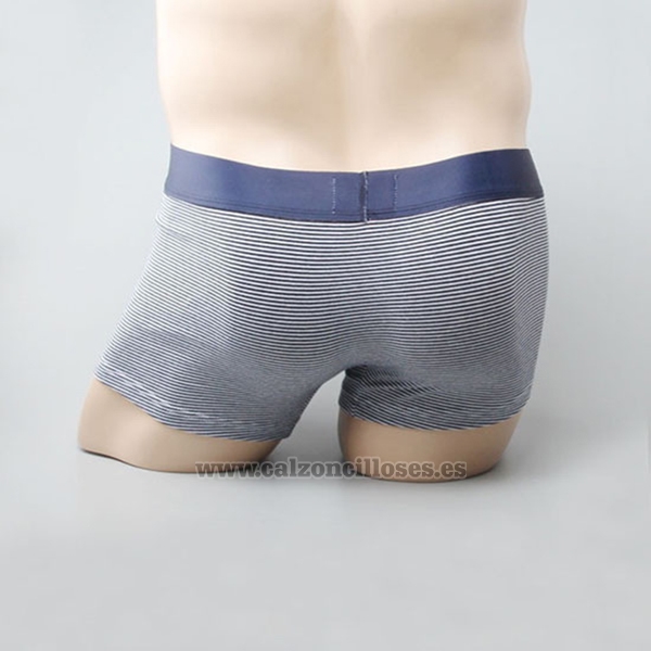 Boxer Hollister Hombre Rayas Azul Oscuro 